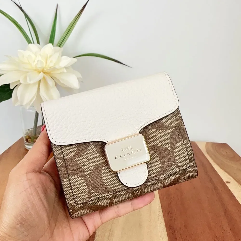 Coach Pepper Wallet In Signature Canvas‎ - Picture 2 of 7